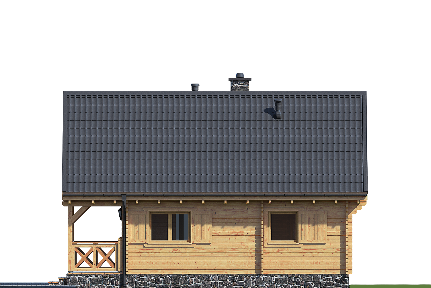 domek letniskowy Dawid rzut (2)